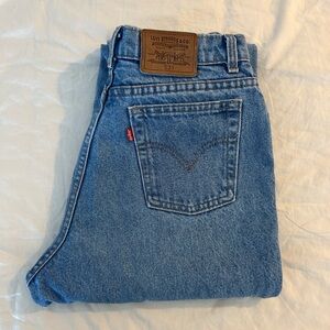 Levi's Classic Straight Blue Jeans